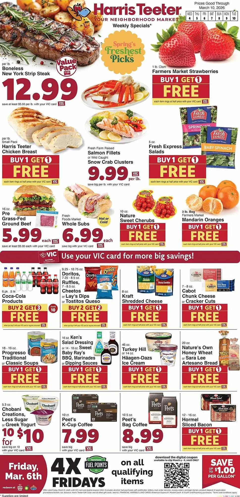 Weekly ad Harris Teeter weekly ad from March 4 to March 10 2026 - Page 1