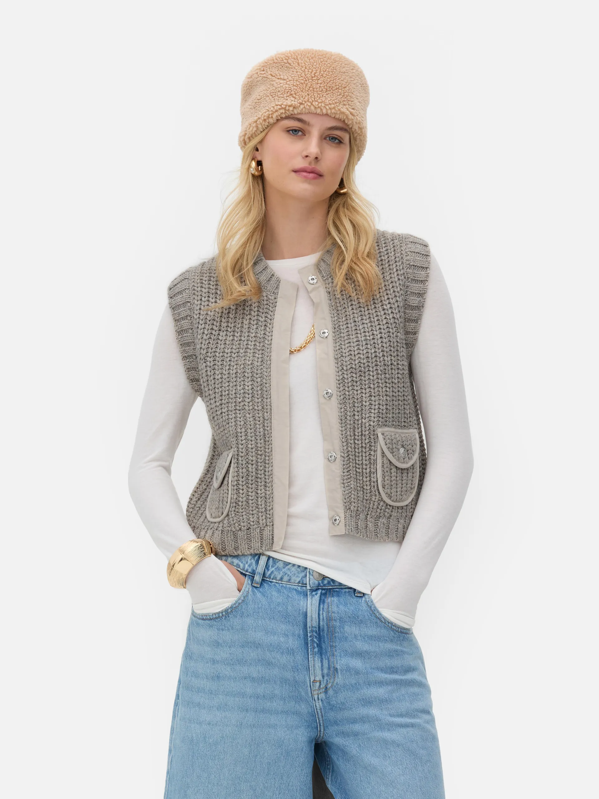 Rita Ora Knit Vest