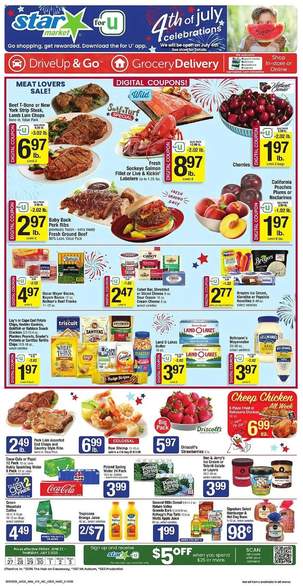 Star Market Weekly Ad - 1