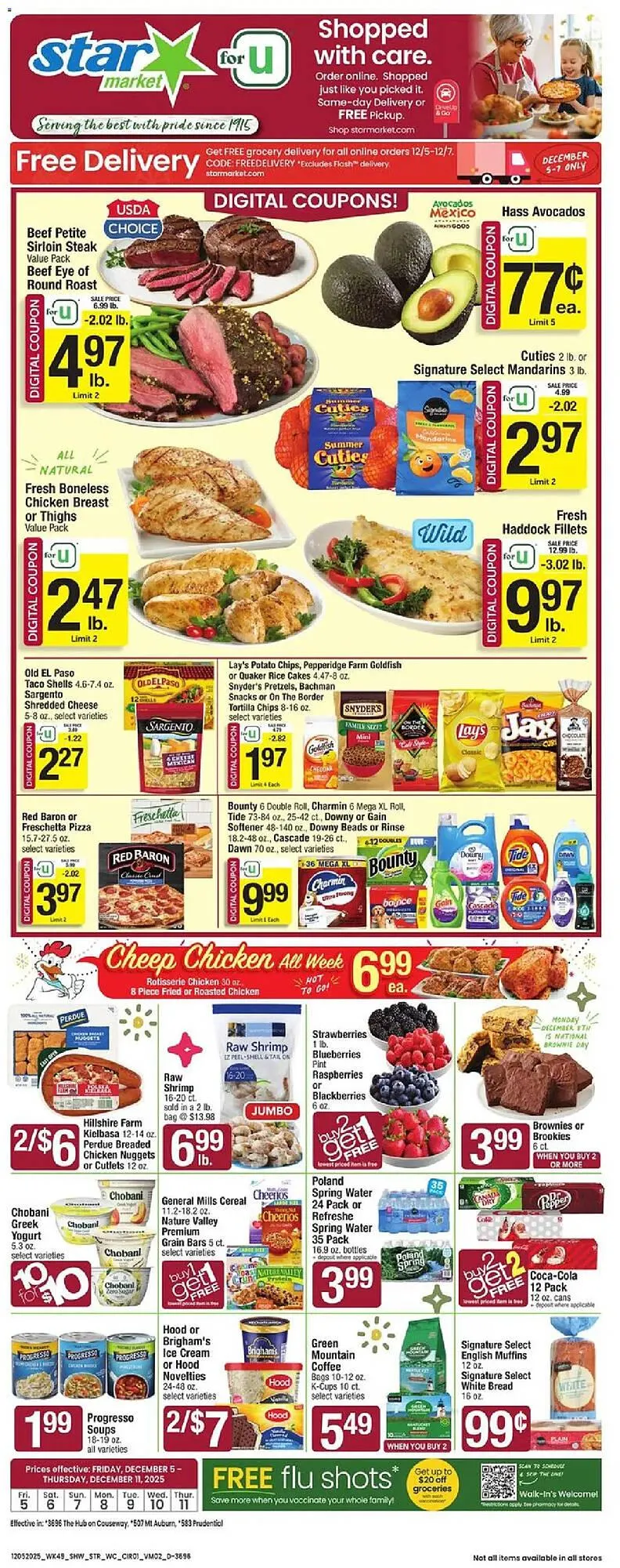 Weekly ad Star Market weekly ad from December 5 to December 12 2025 - Page 1