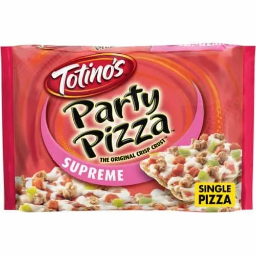 Totino's Party Pizza Supreme Thin Crust Frozen Pizza
