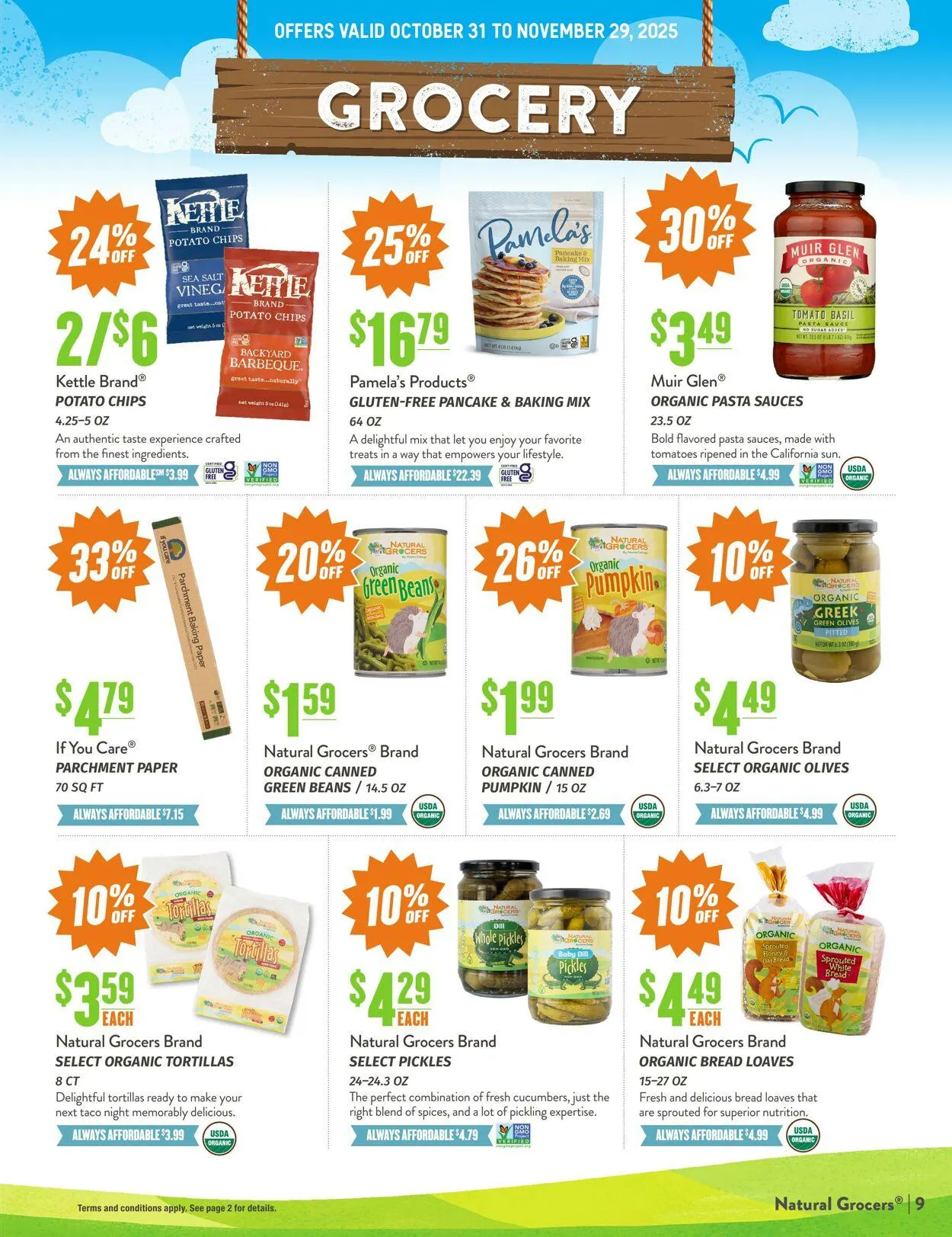 Weekly ad Natural Grocers from October 23 to November 7 2025 - Page 9