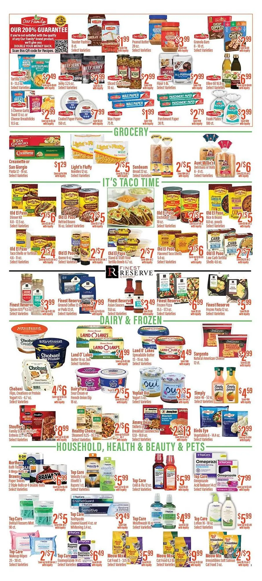Weekly promotion Chief Supermarket weekly ad spanning from September 11 to September 17 2025 - Page 3 for Catalogue 365