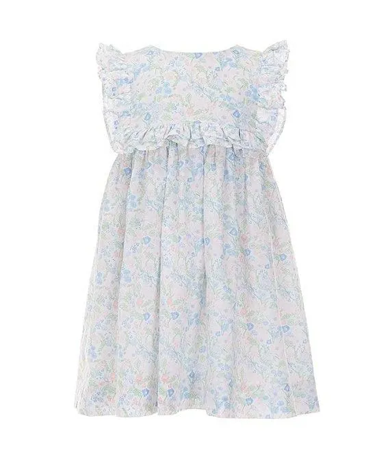 x Rebecca Bahn Art Little Girls 2T-6X Ruffled Ditsy Floral Dress