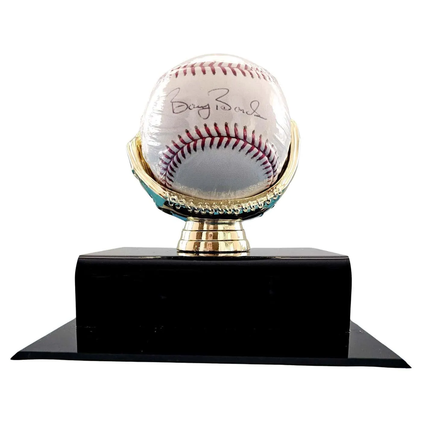 Autographed Barry Bonds (SF Giants) Baseball, Original Shell & COA, w/Bonus Ball