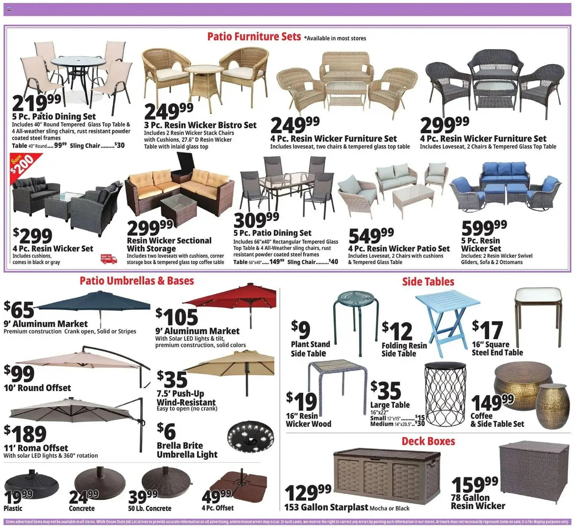 Weekly ad Ocean State Job Lot flyer from April 9 to April 15 2026 - Page 7