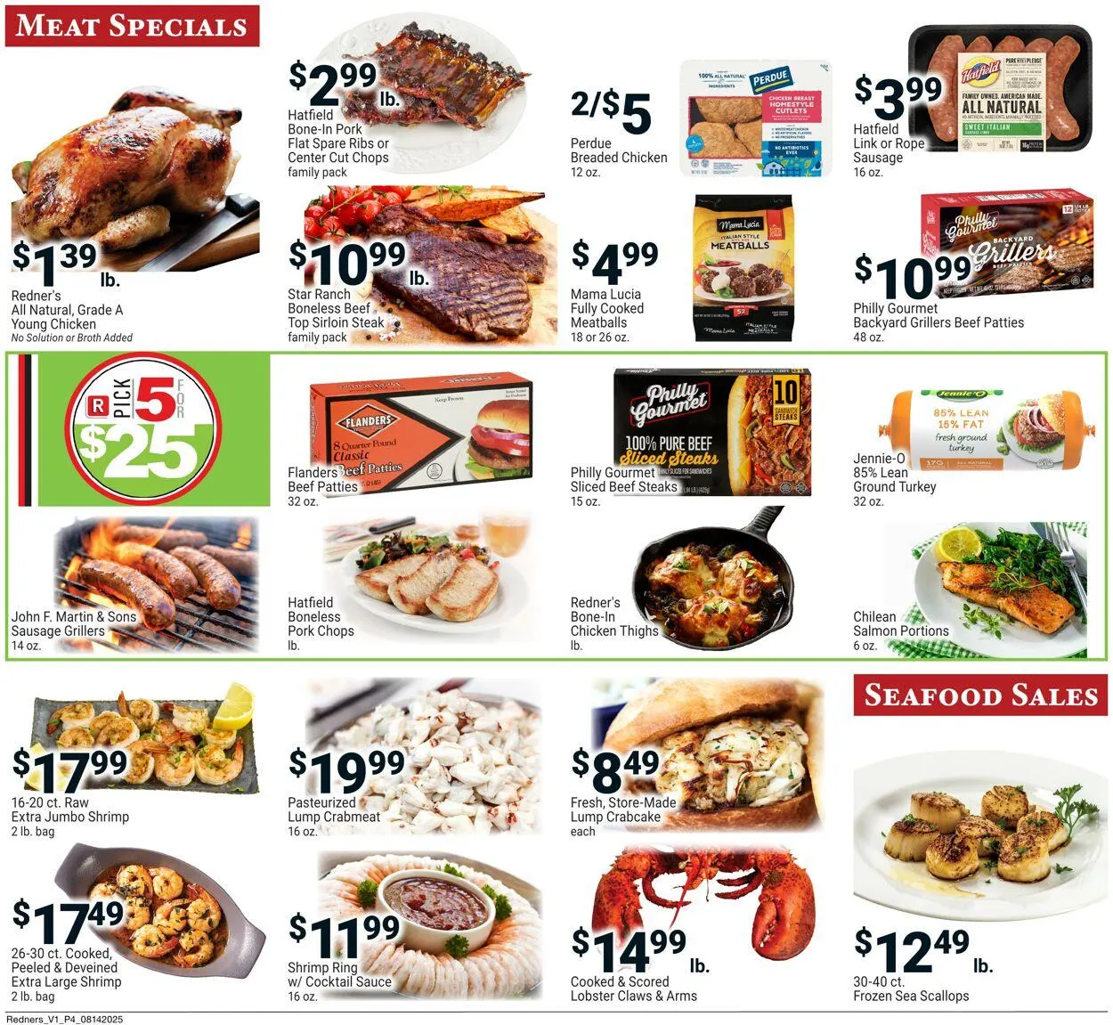 Weekly ad Redner’s Warehouse Market Current weekly ad from August 14 to August 20 2025 - Page 4