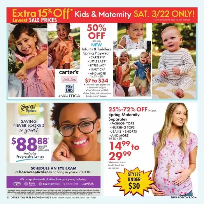 Weekly ad Weekly Ads Boscov's from March 20 to April 2 2025 - Page 30