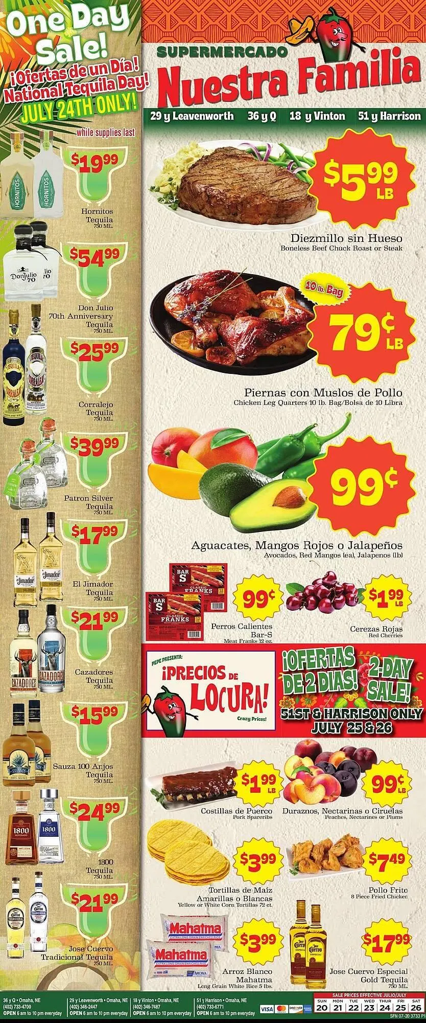 Supermercado Nuestra Familia Weekly Ad - 1