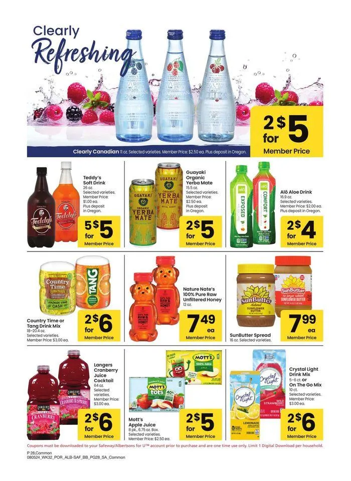Weekly ad Albertsons - Portland - BBS from August 5 to September 8 2024 - Page 28