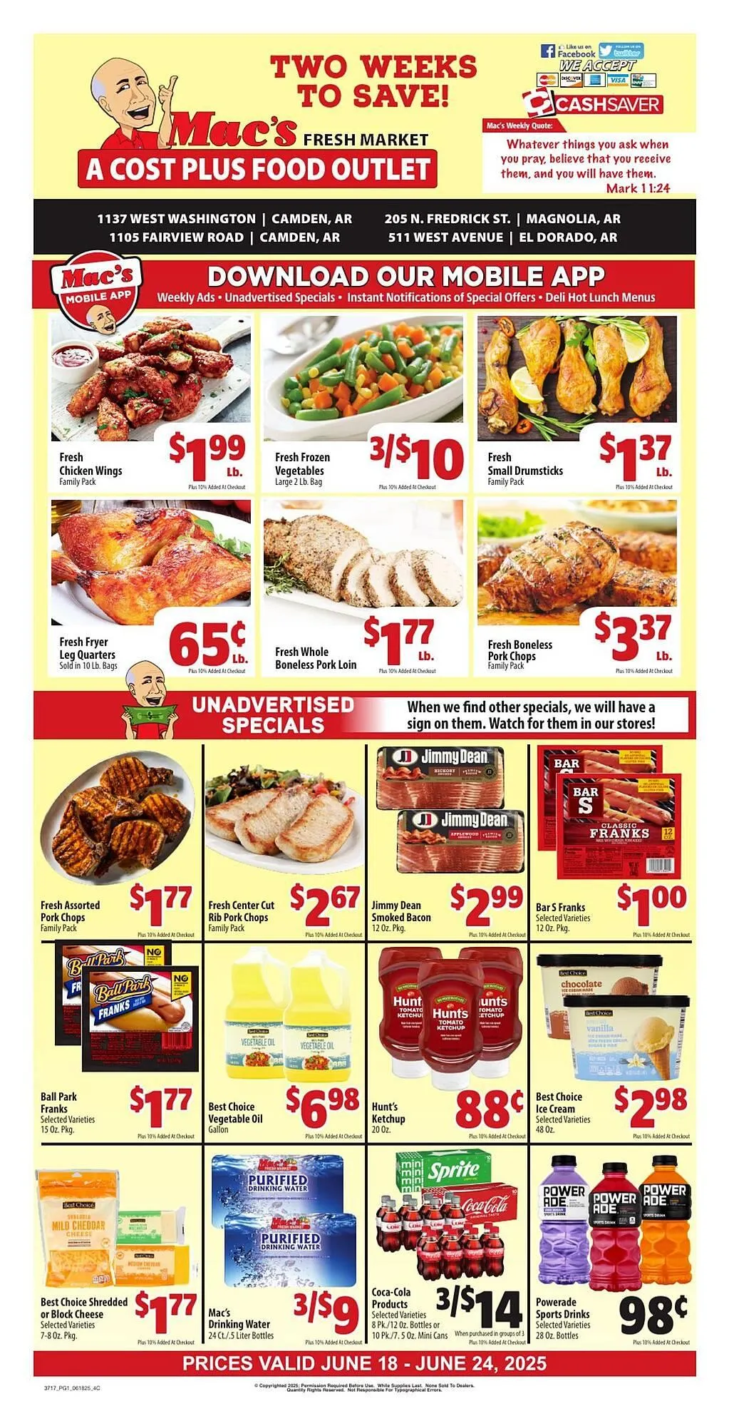 Macs Market Weekly Ad - 1