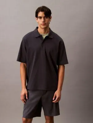 Chainstitch Relaxed Polo Shirt