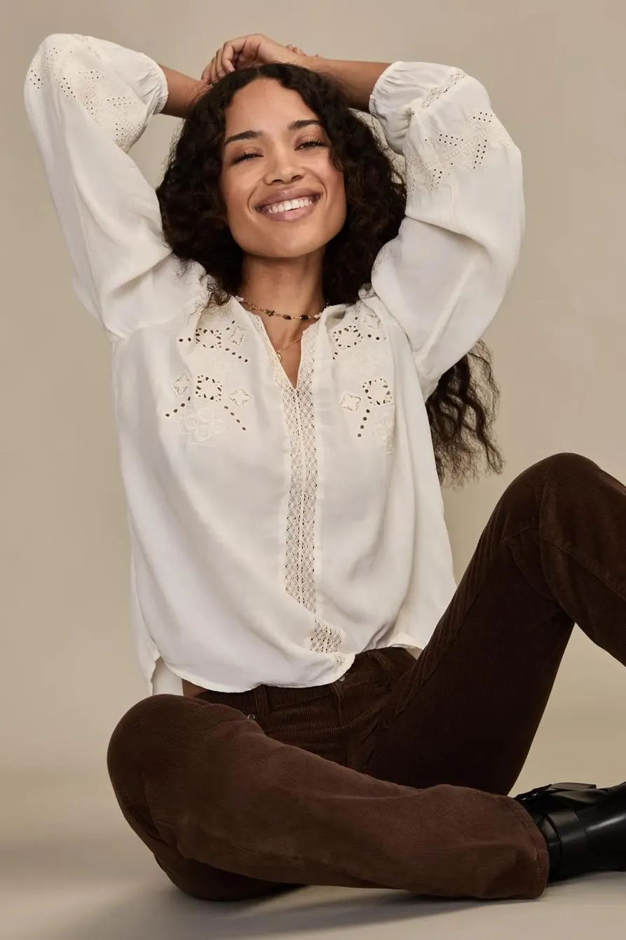 schiffley peasant top