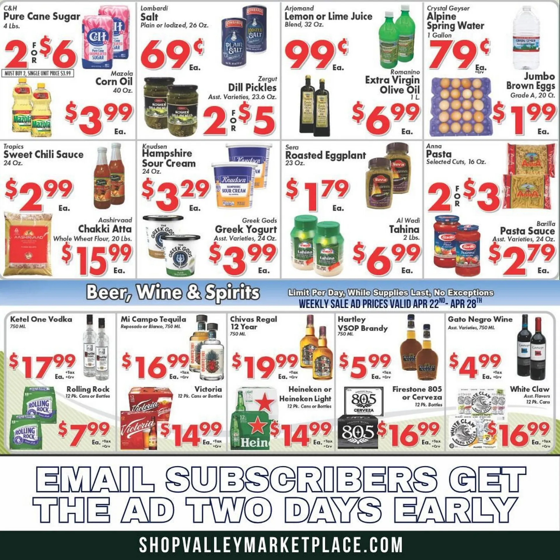 Weekly ad Valley Marketplace weekly ad from April 22 to April 28 2026 - Page 2