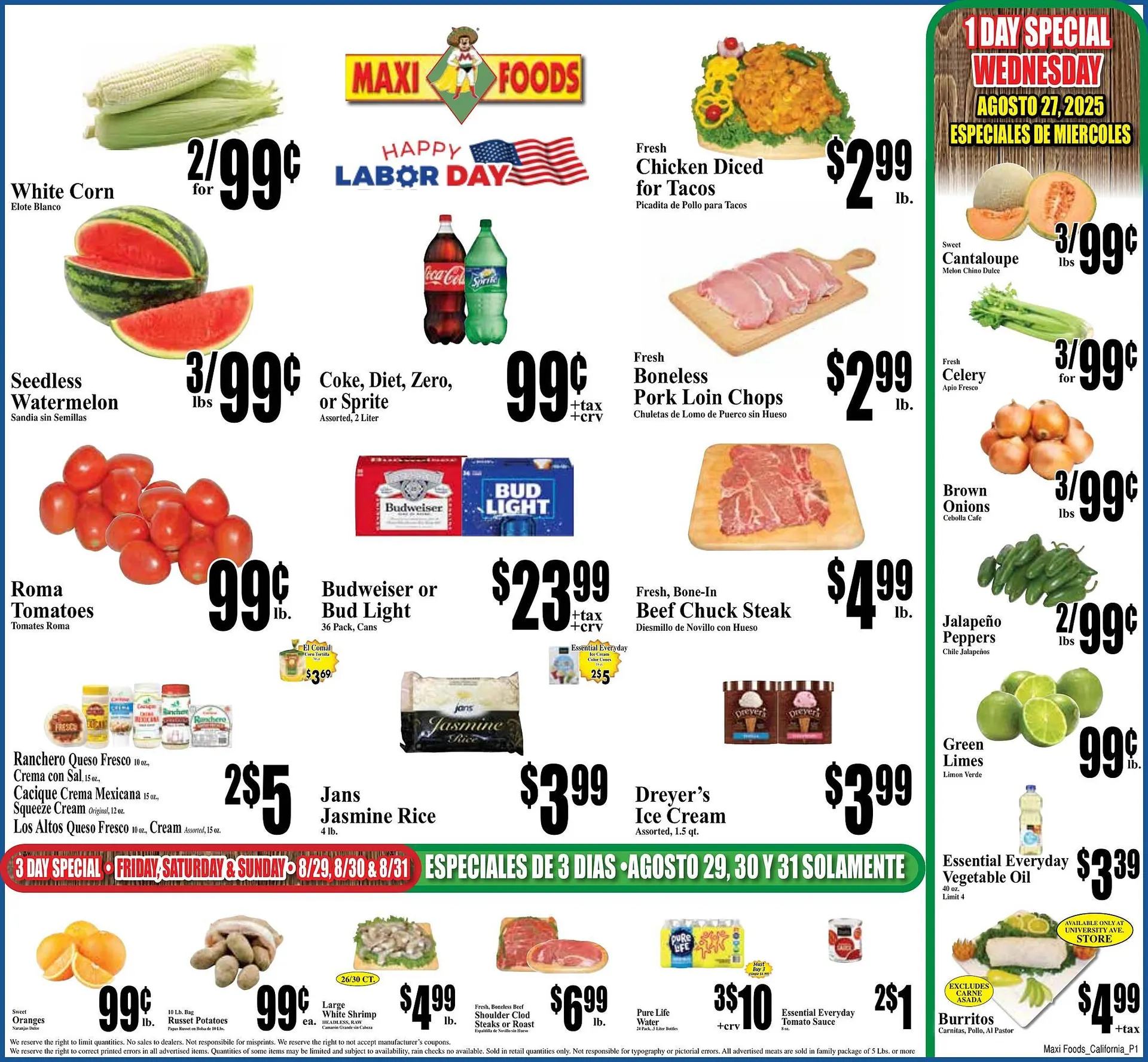 Maxi Foods Weekly Ad - 1