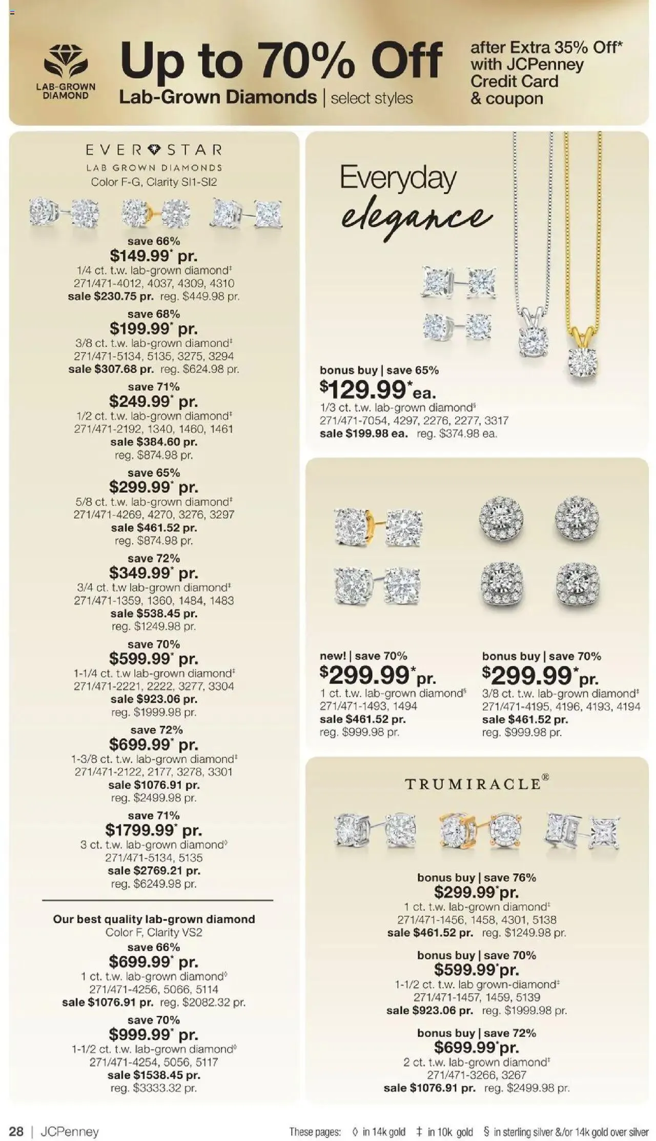 Weekly ad JCPenney Mother’s Day Jewelry Sale from April 10 to May 14 2025 - Page 27