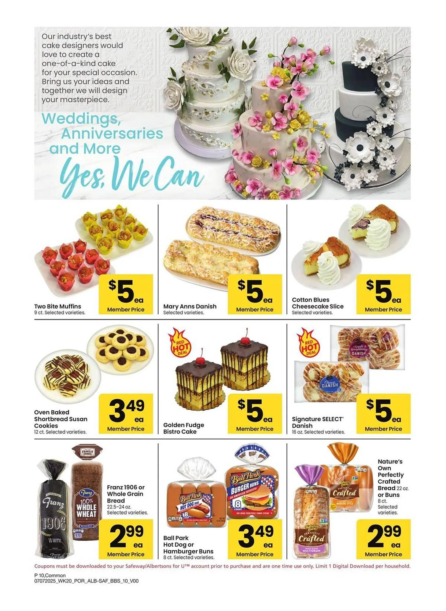 Weekly ad Albertsons Weekly Ad from July 7 to August 3 2025 - Page 10