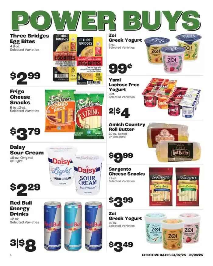 Weekly ad Rosauers Monthly Power Buys from April 2 to May 6 2025 - Page 6