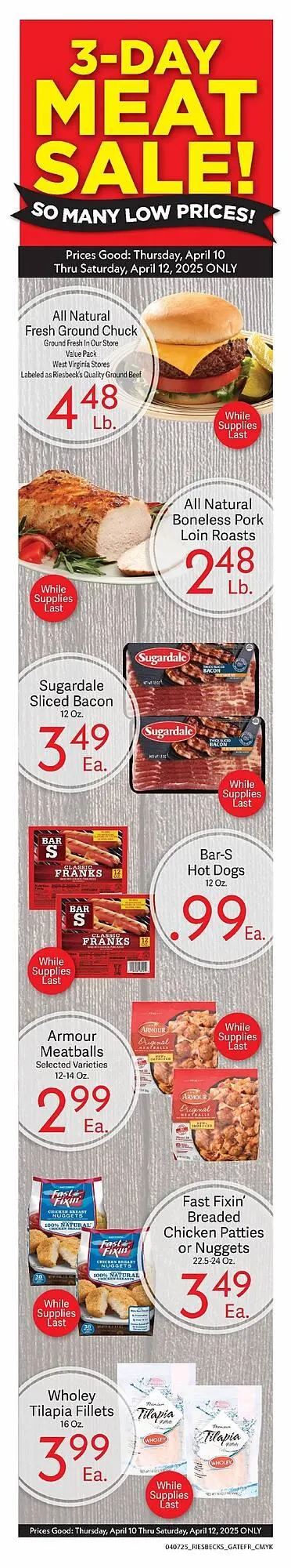 Riesbeck Weekly Ad - 1