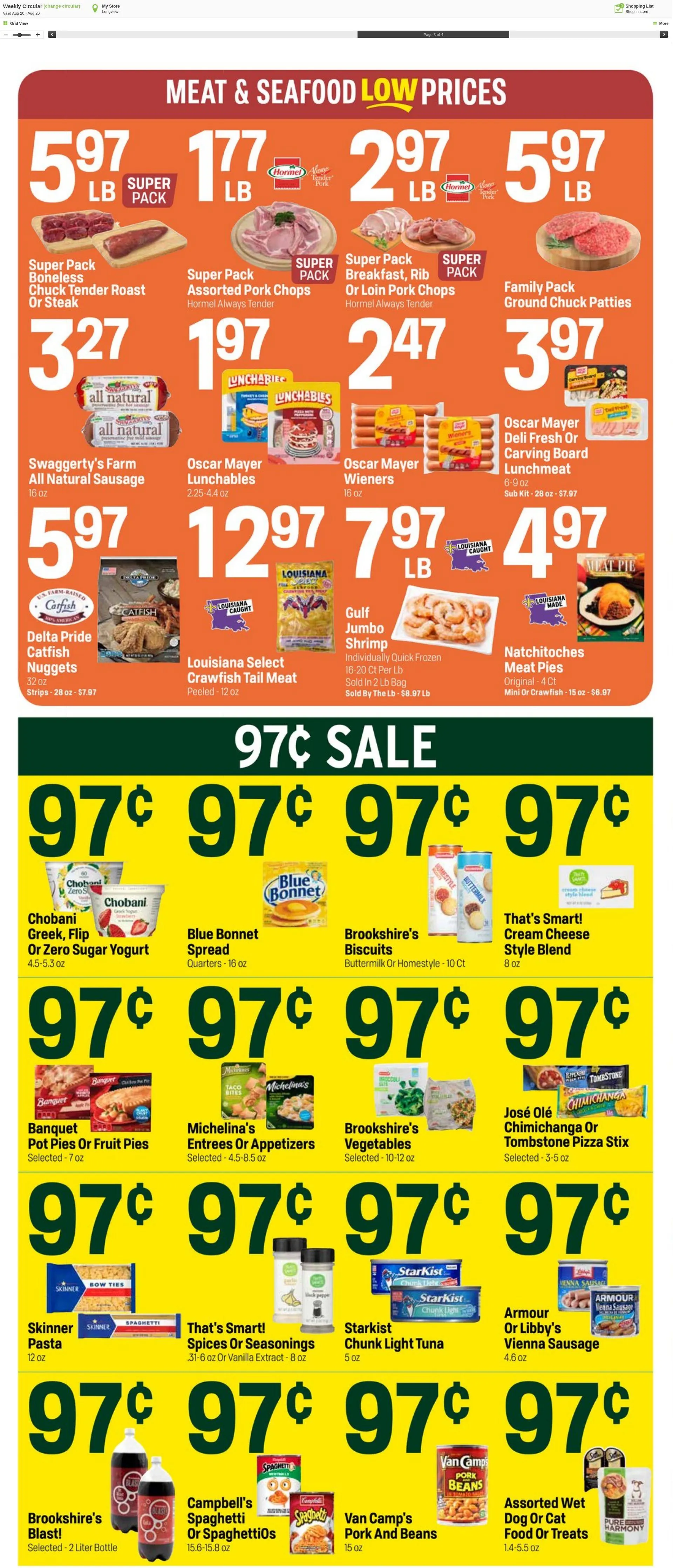 Weekly ad Super1Foods from August 20 to August 26 2025 - Page 3