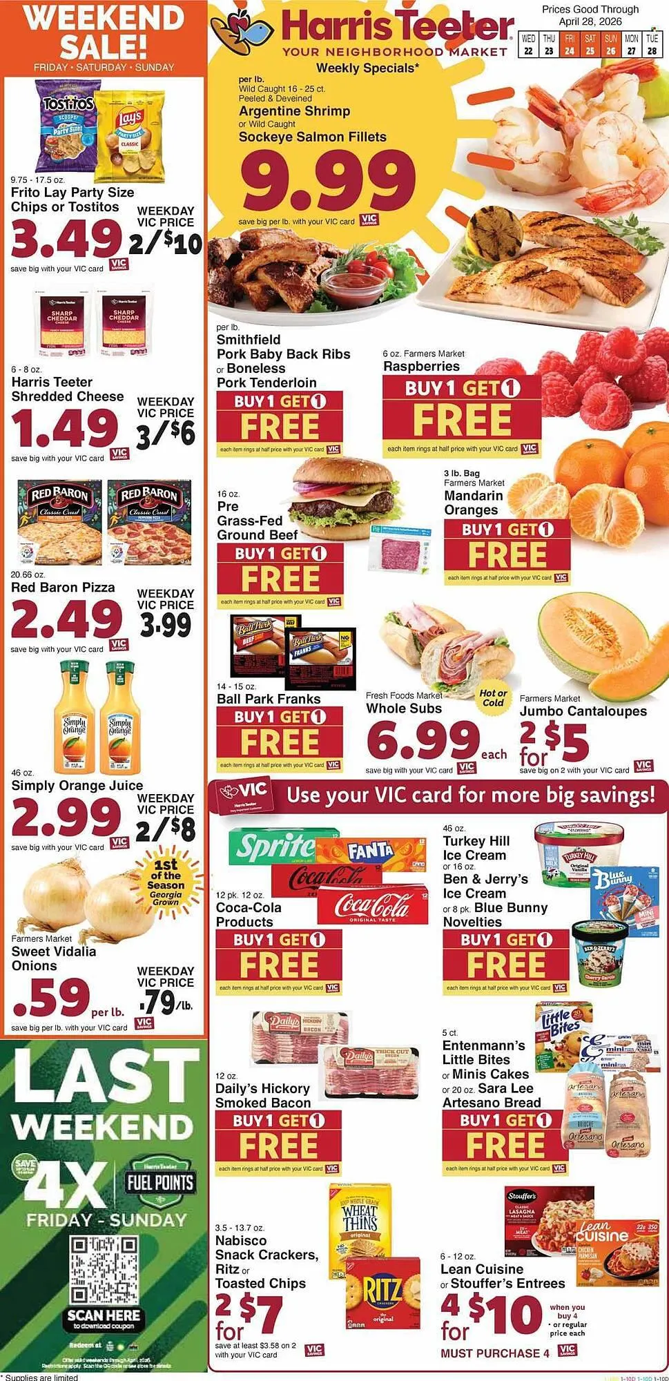 Weekly ad Harris Teeter weekly ad from April 22 to April 28 2026 - Page 1