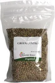 BEAN LENTILS GREEN ORG