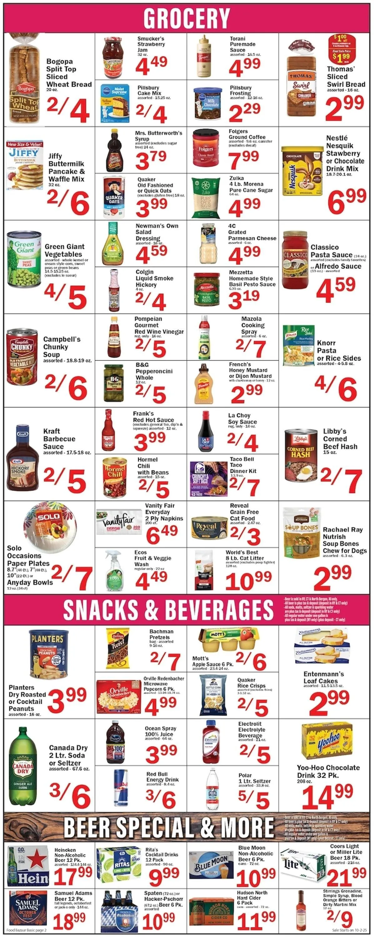 Catálogo de Food Bazaar Current weekly ad 2 de octubre al 8 de octubre 2025 - Página 2