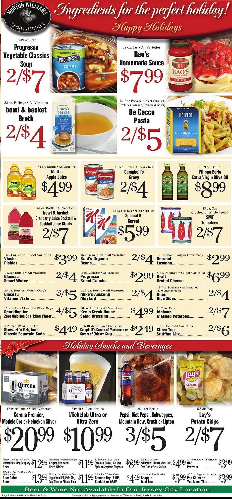 Weekly ad Morton Williams weekly ad from December 19 to December 25 2025 - Page 2