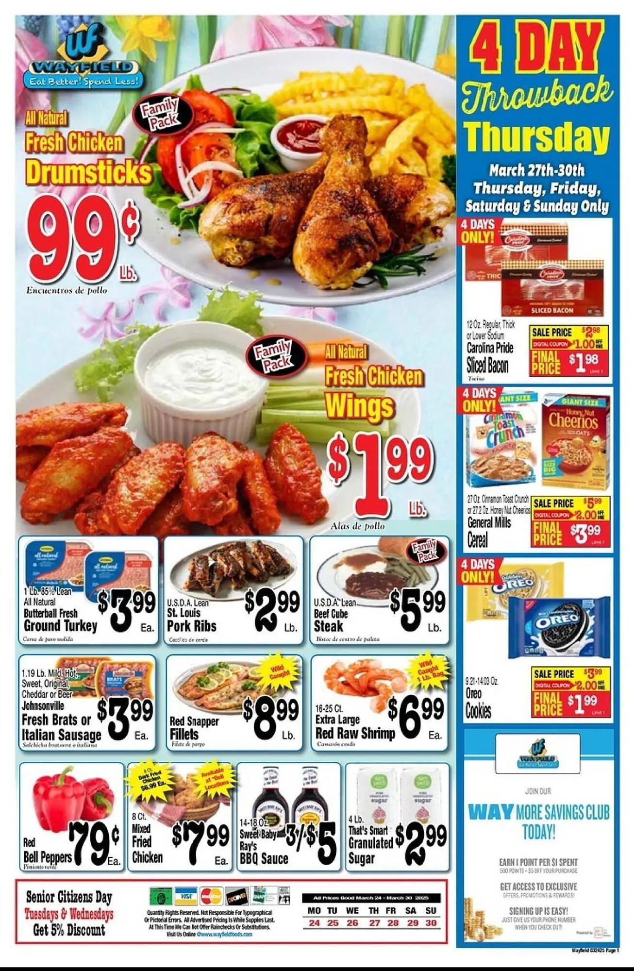Wayfield Weekly Ad - 1