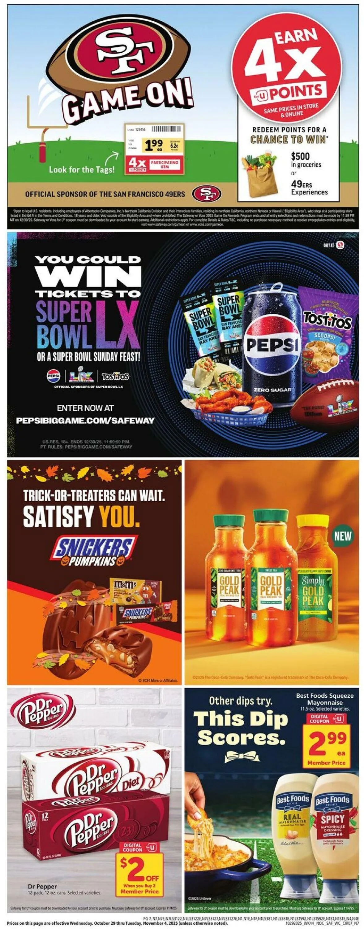 Weekly ad Safeway Current weekly ad from October 29 to November 4 2025 - Page 7