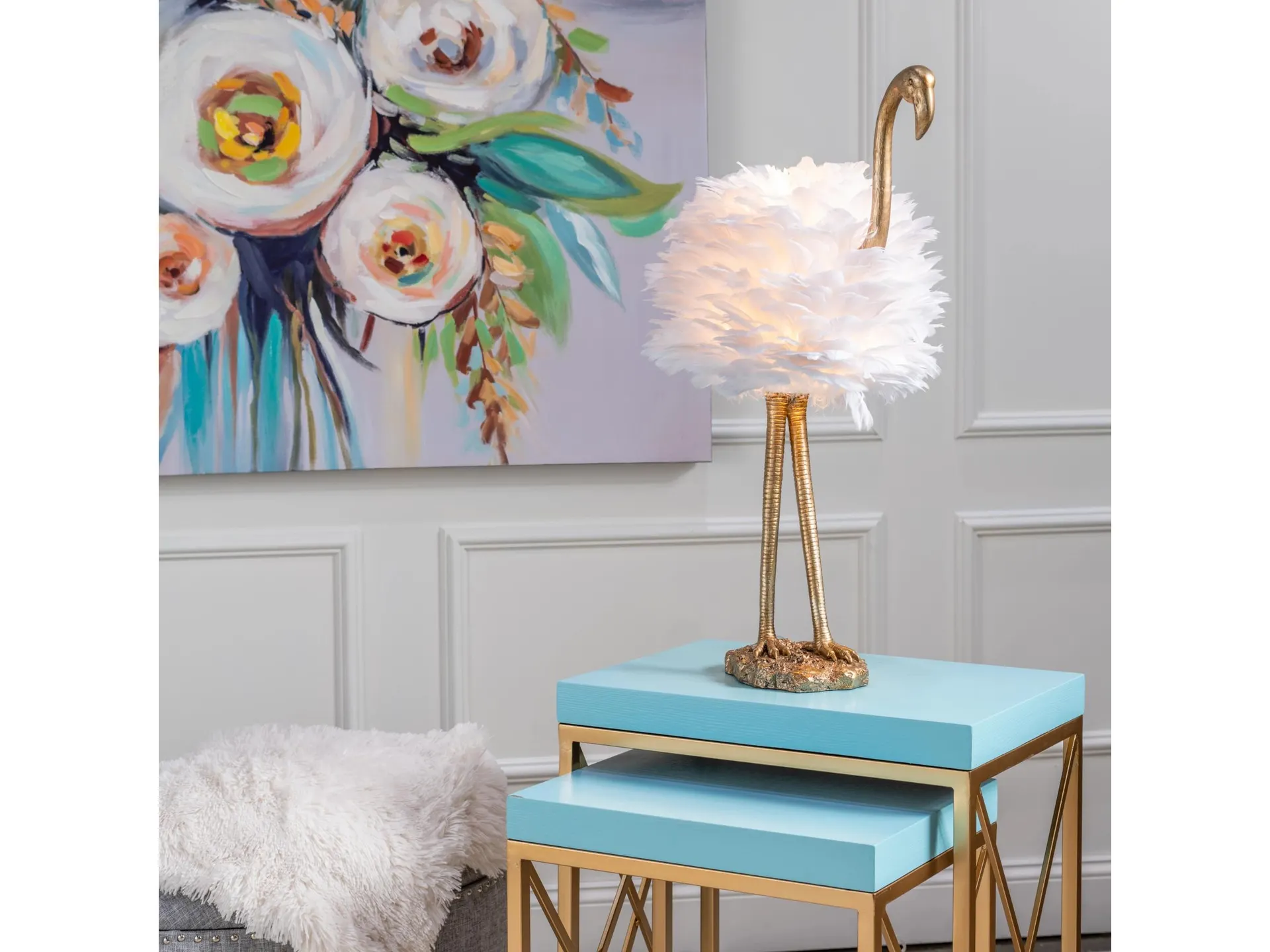 Charleston Flamingo Lamp