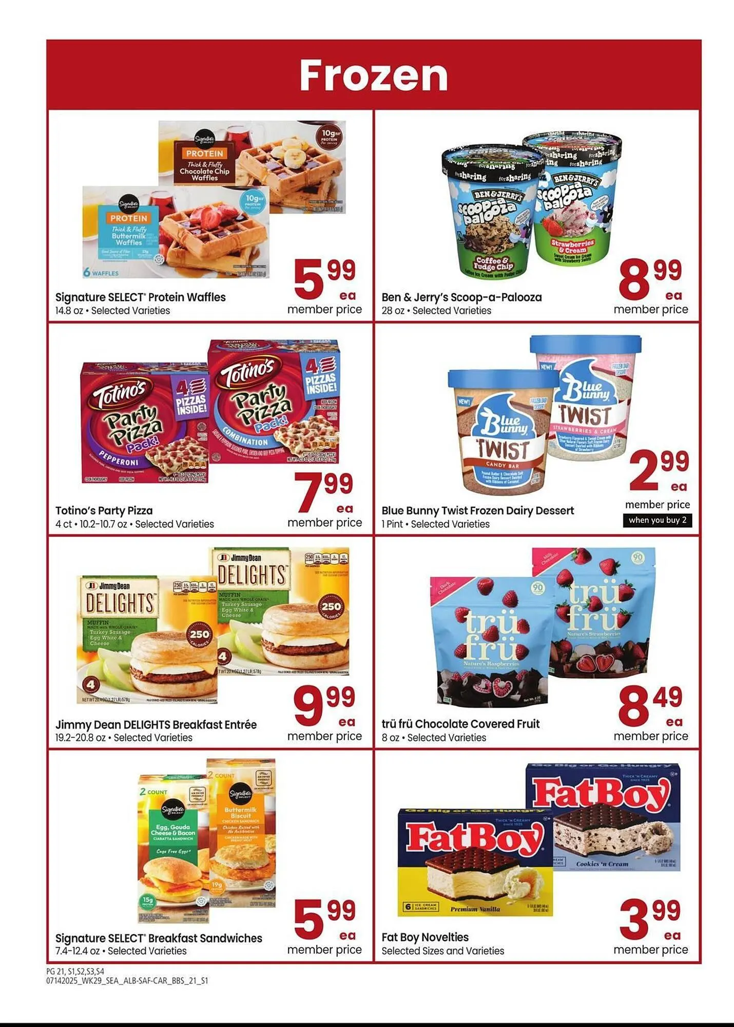 Weekly ad Albertsons Weekly Ad from July 14 to August 10 2025 - Page 21