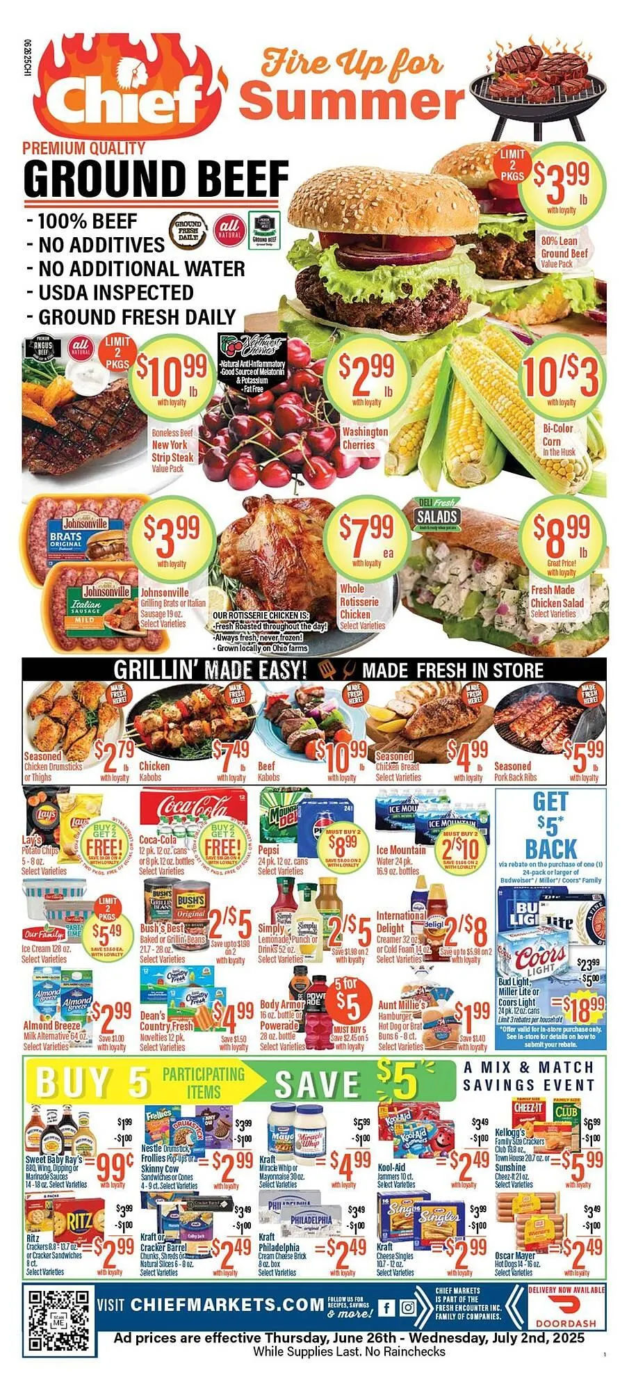 Chief Supermarket Weekly Ad - 1