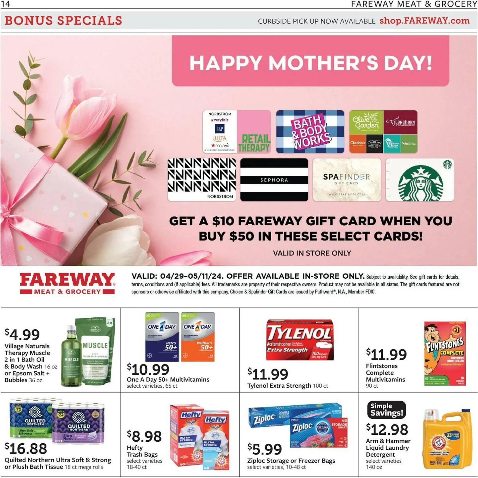 Weekly ad Fareway Weekly Ad from April 28 to May 4 2024 - Page 14