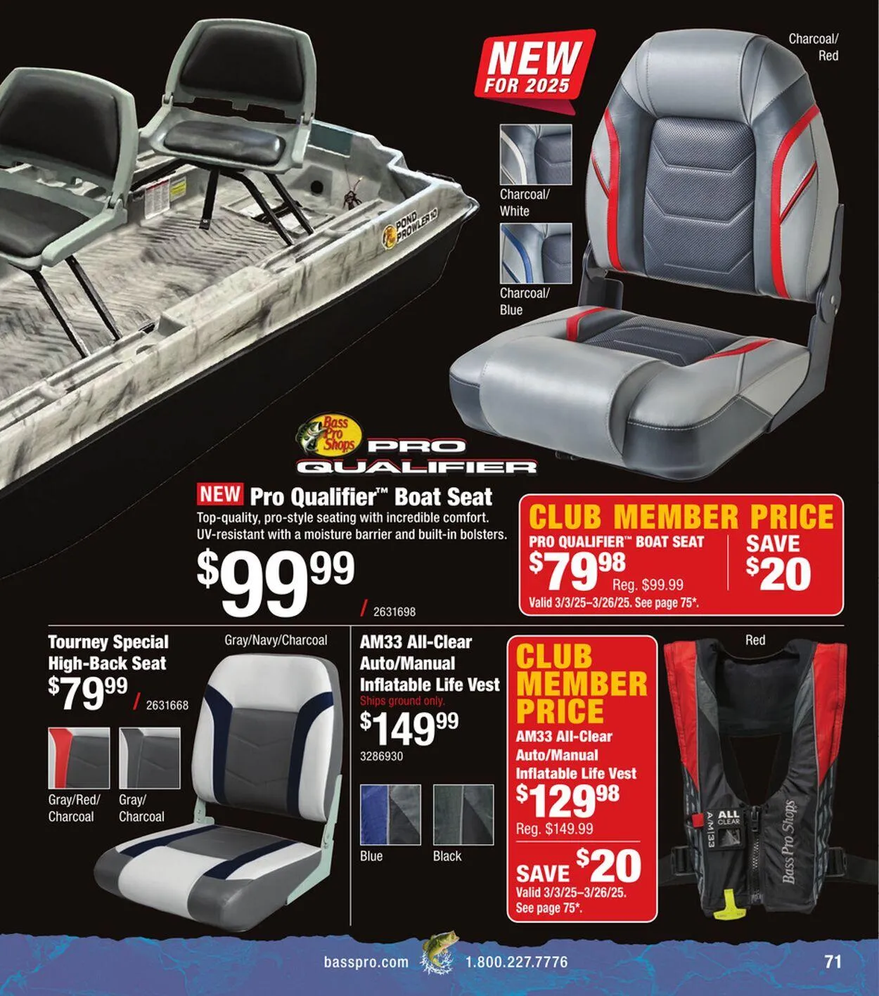 Weekly ad Bass Pro Current weekly ad from March 19 to April 2 2025 - Page 71
