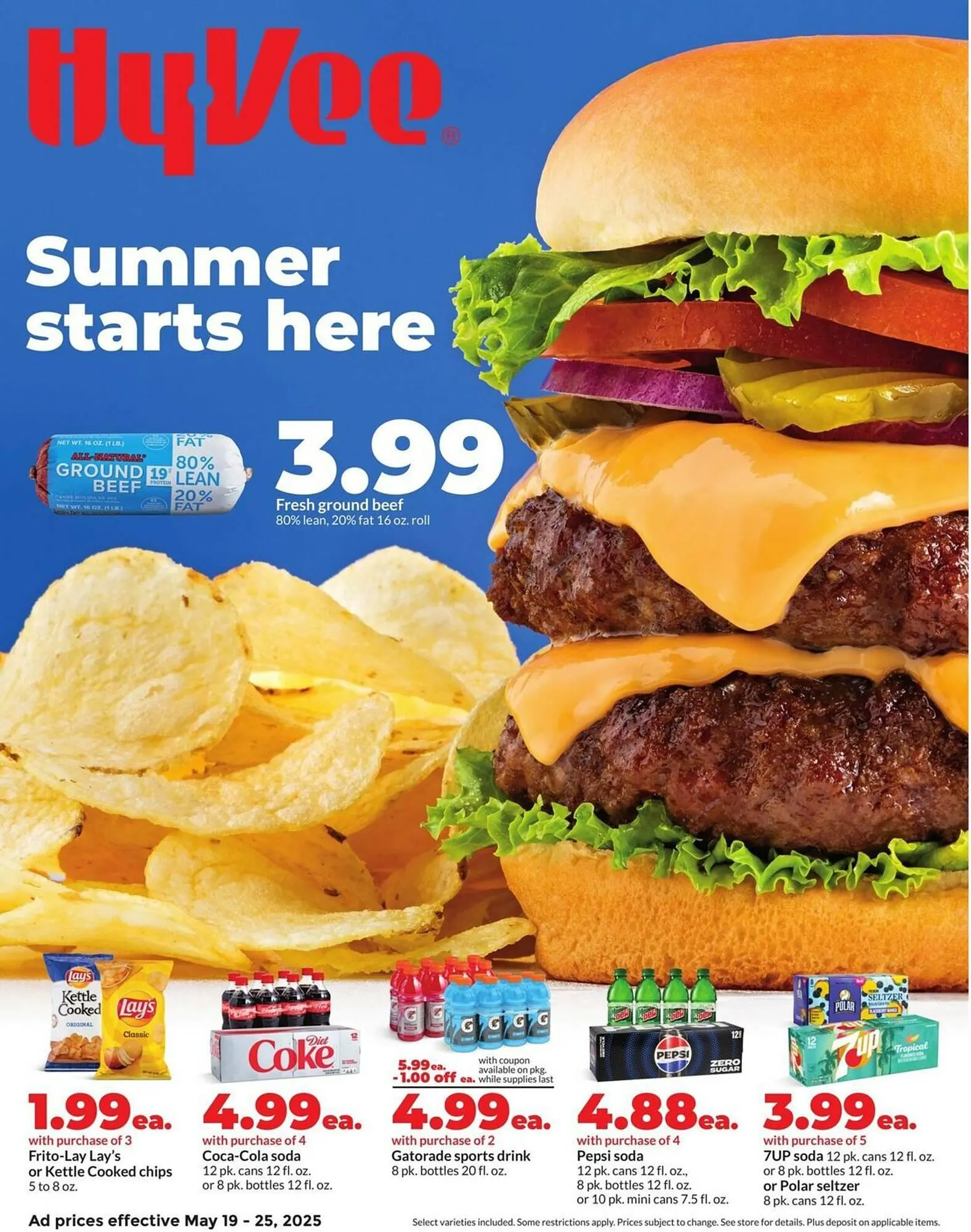 Weekly ad Hy-Vee Weekly Ad from May 19 to May 25 2025 - Page 1