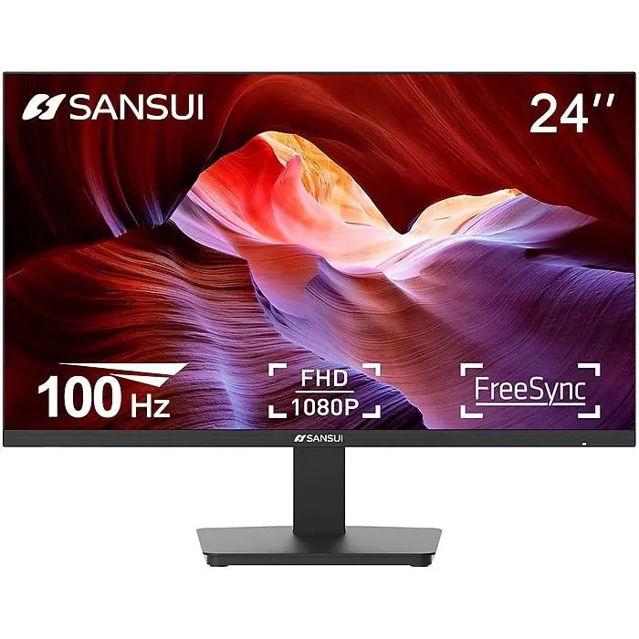 Sansui S24F2F 24" FHD VA 100Hz LCD AMD FreeSync Monitor,