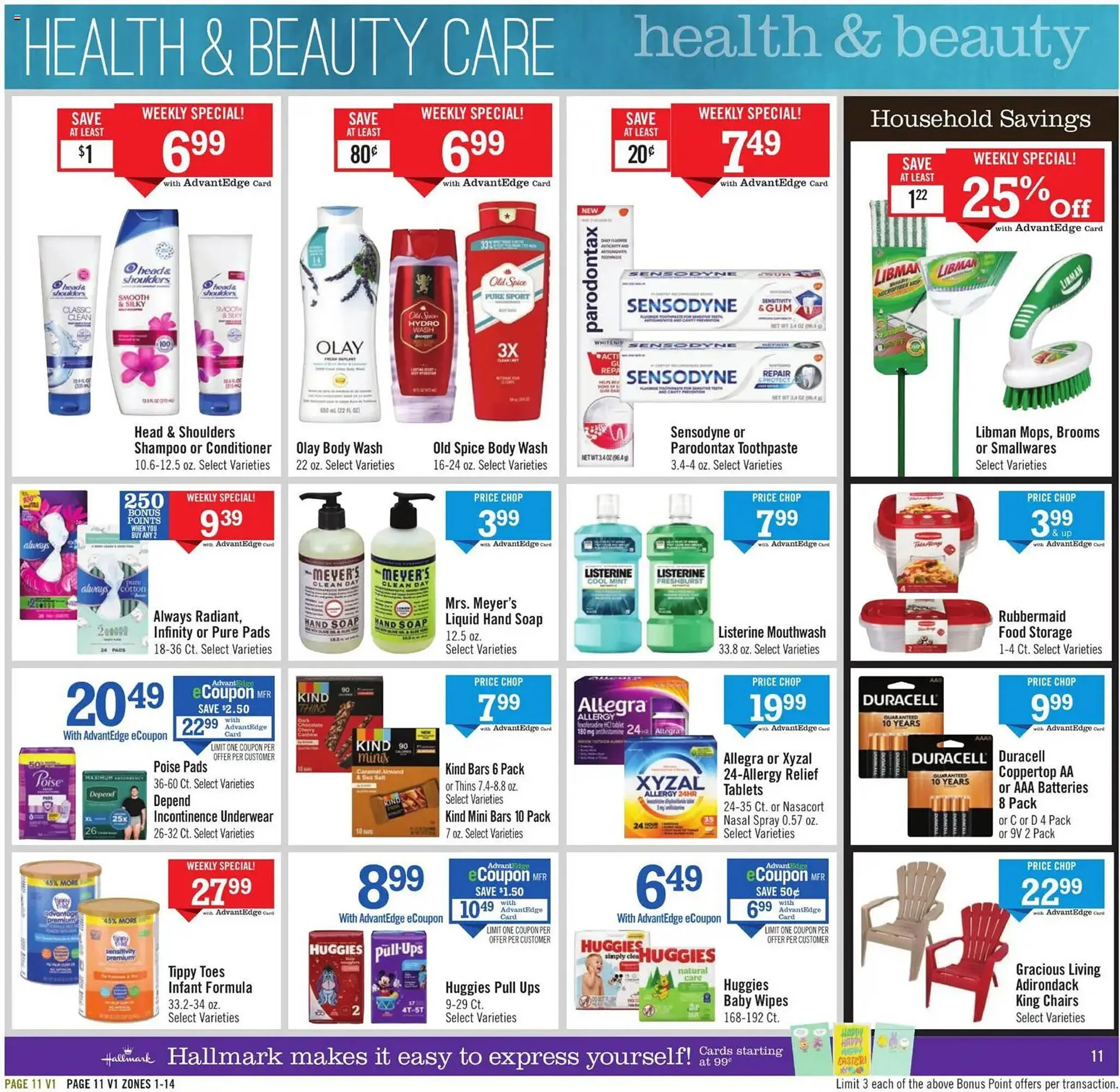 Weekly promotion Price Chopper weekly ad spanning from April 5 to April 11 2026 - Page 11 for Catalogue 365