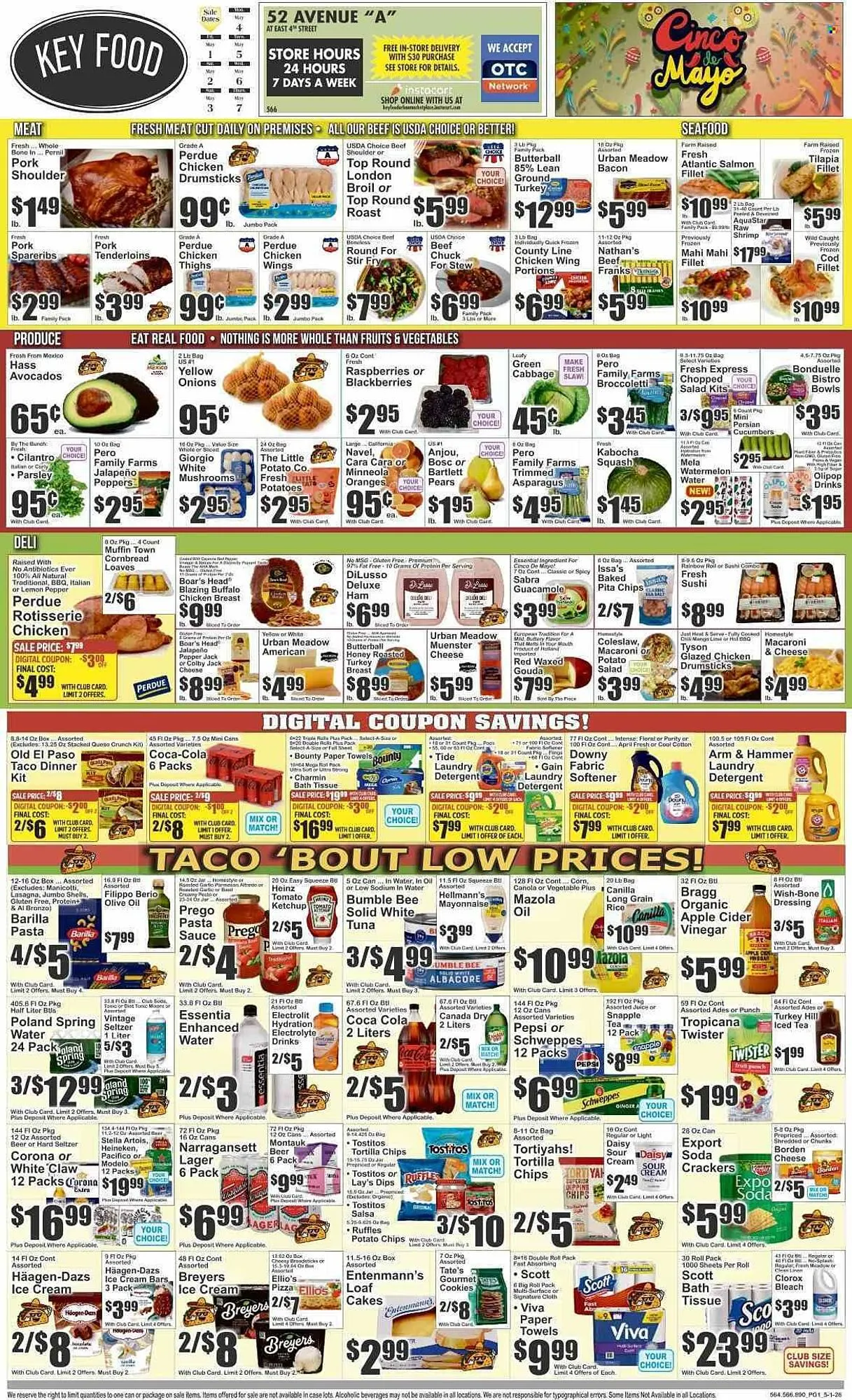 Key Food circular - 1