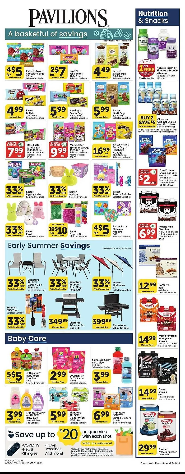 Weekly ad Pavilions weekly ad from March 18 to March 24 2026 - Page 5