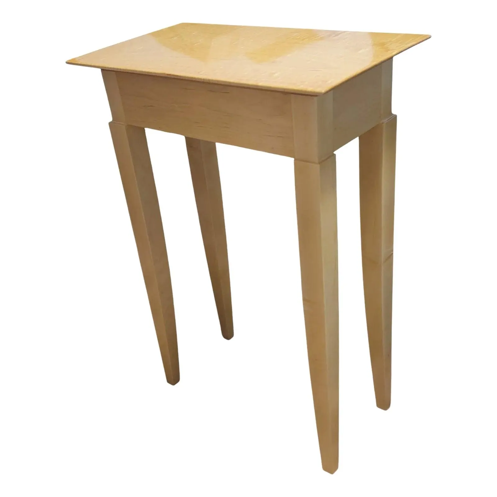 Curley Maple Side Table