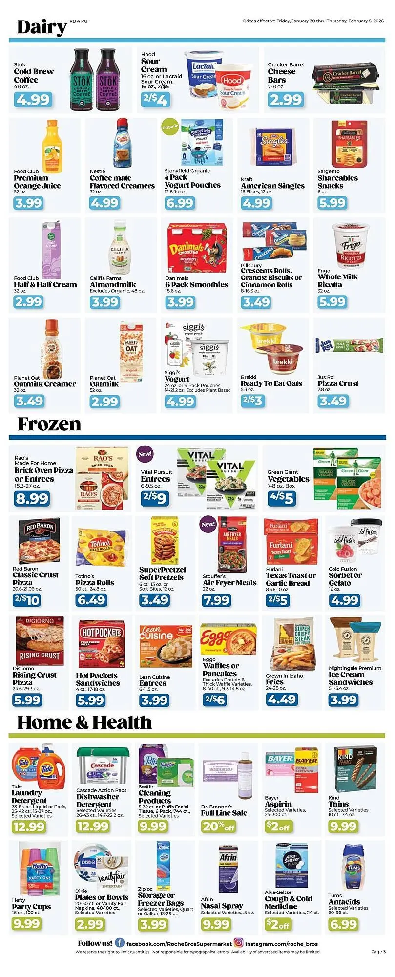 Weekly ad Roche Bros weekly ad from January 30 to February 5 2026 - Page 3