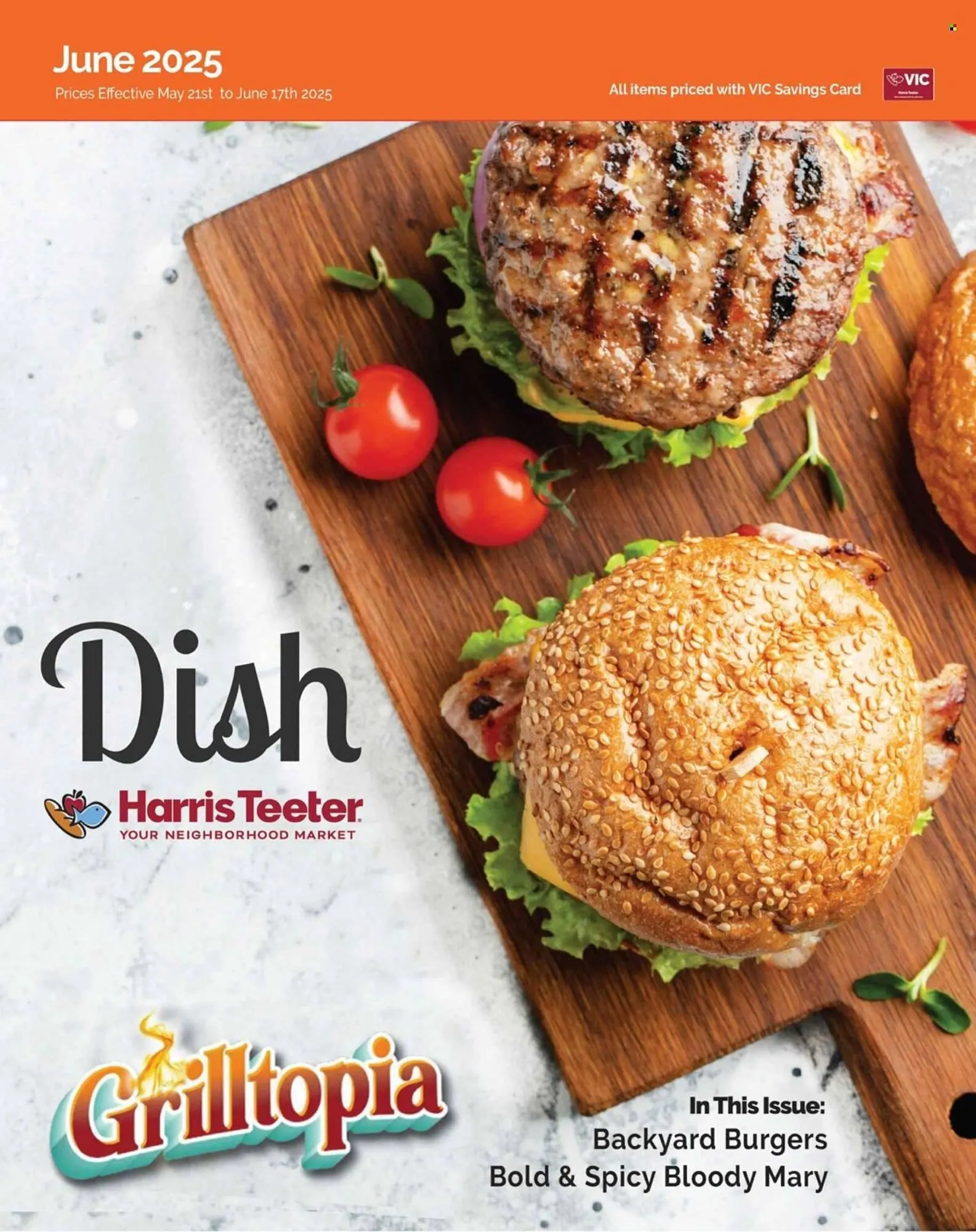 Catálogo de Harris Teeter Weekly Ad 21 de mayo al 17 de junio 2025 - Página 1