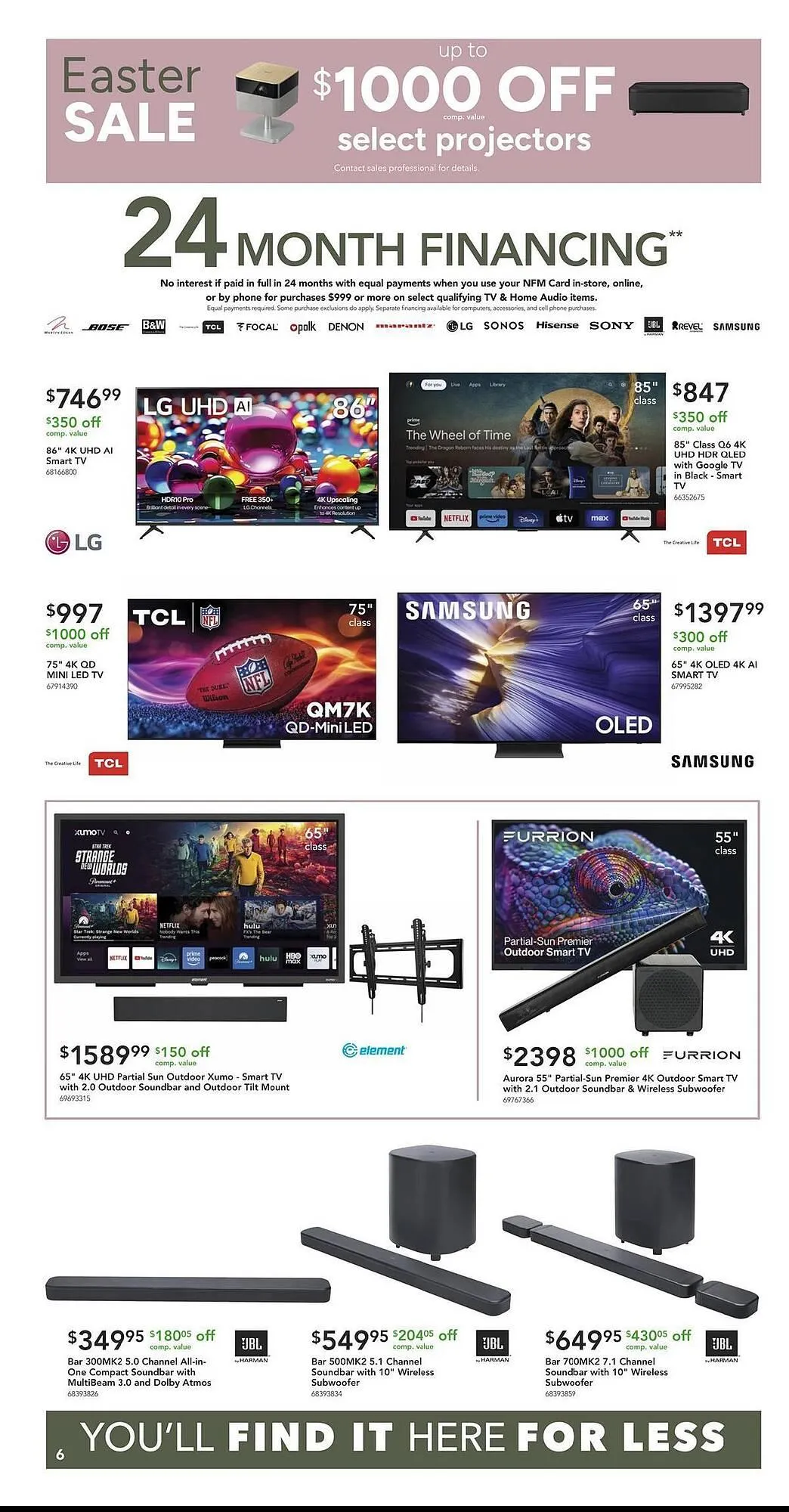 Weekly ad Nebraska Furniture Mart weekly ad from April 1 to April 7 2026 - Page 6