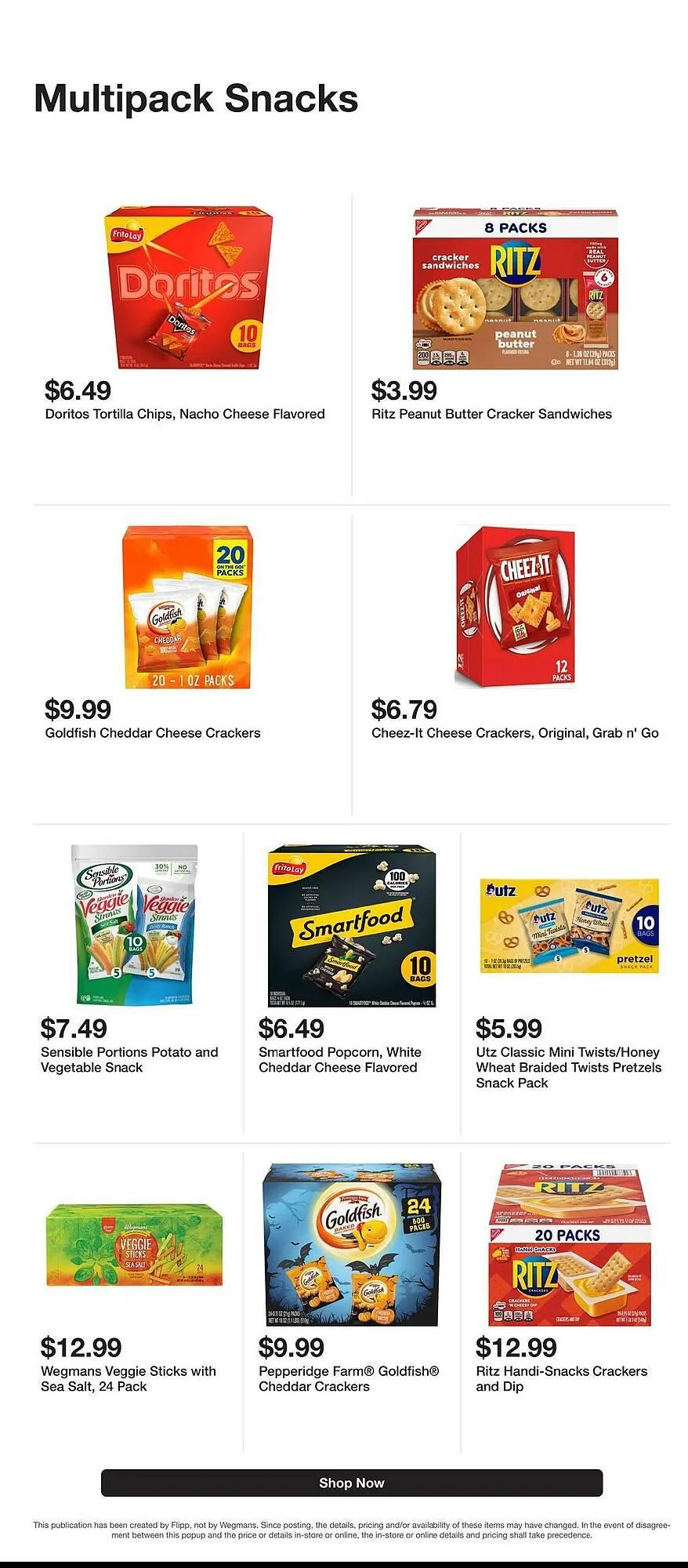 Weekly ad Wegmans flyer from October 7 to October 20 2025 - Page 4