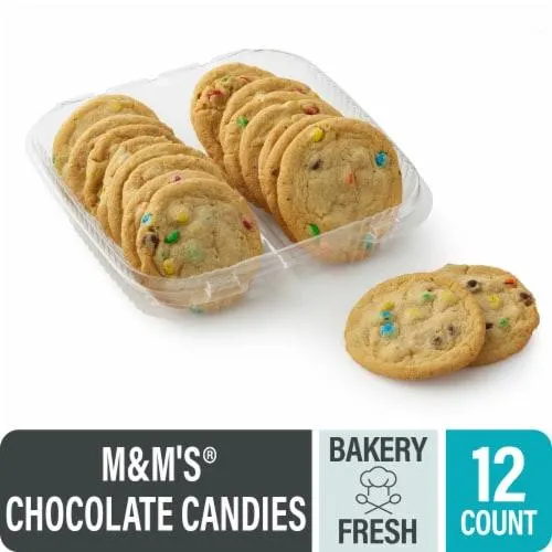 Bakery Fresh Cookies Made With M&M's® Chocolate Candies