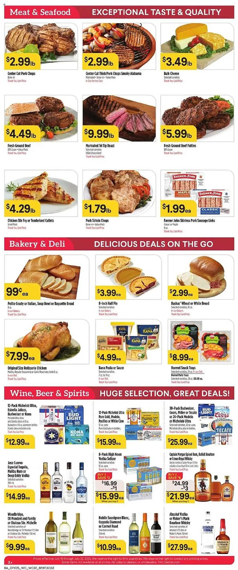 Weekly ad Bashas' Weekly Ad from July 16 to July 22 2025 - Page 2