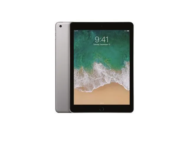 Refurbished iPad (5th Gen, 2017) 9.7-inch, 32GB, Space Gray, Wi-Fi Only Grade A