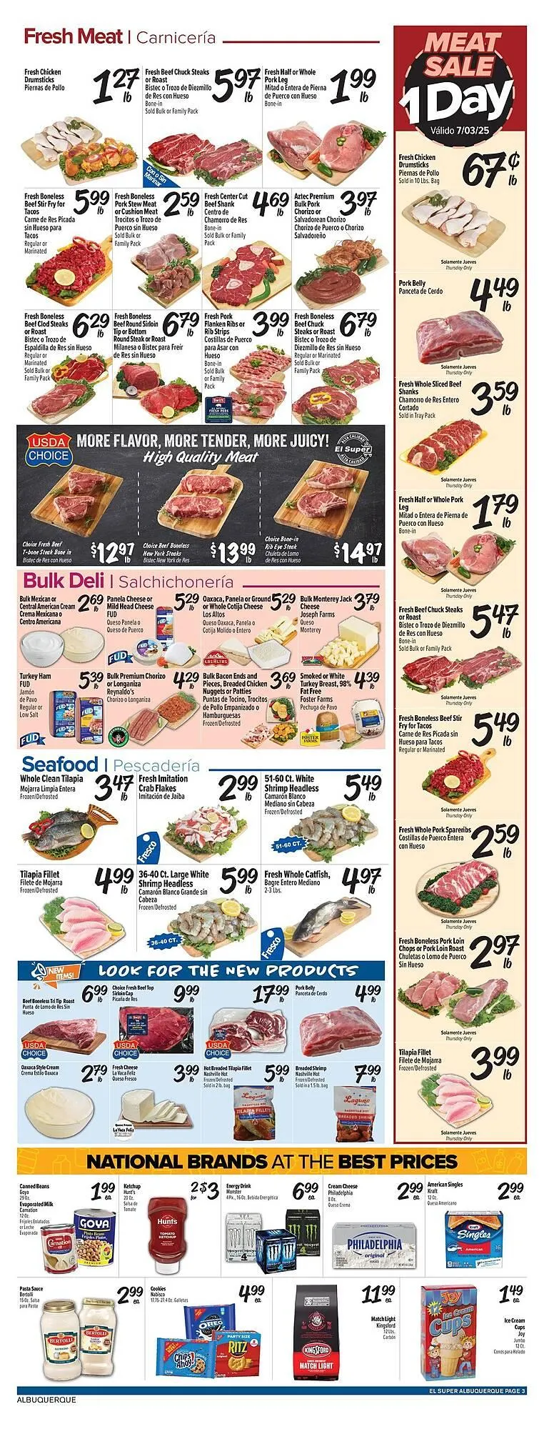Weekly ad El Super Weekly Ad from July 2 to July 8 2025 - Page 3