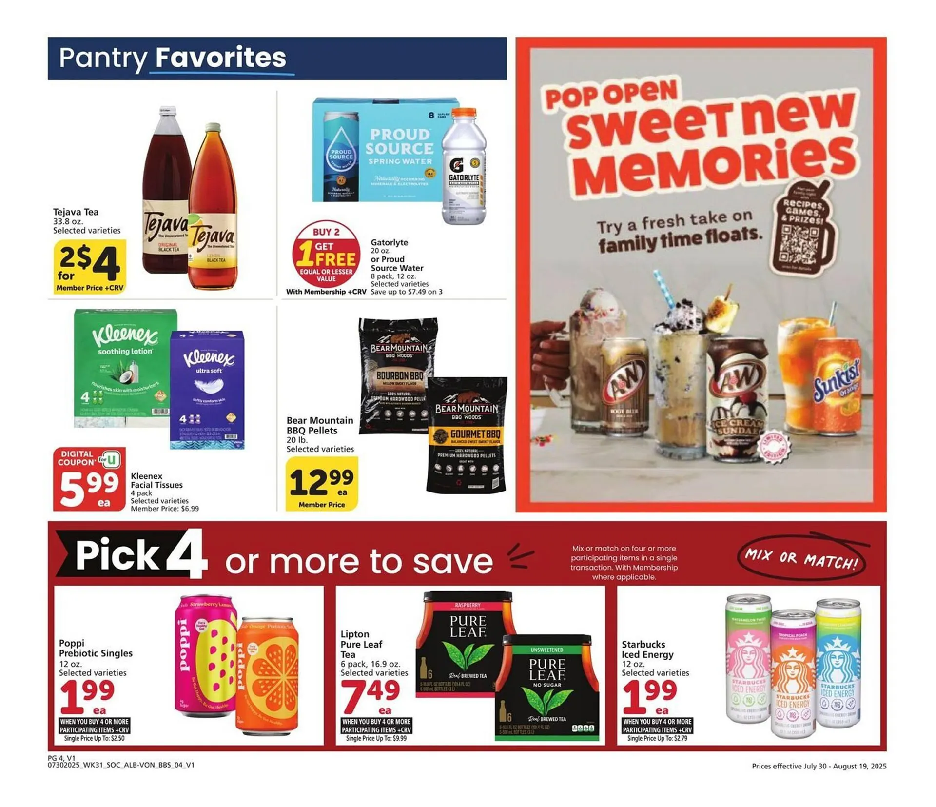 Weekly ad Albertsons Weekly Ad from July 30 to August 19 2025 - Page 4